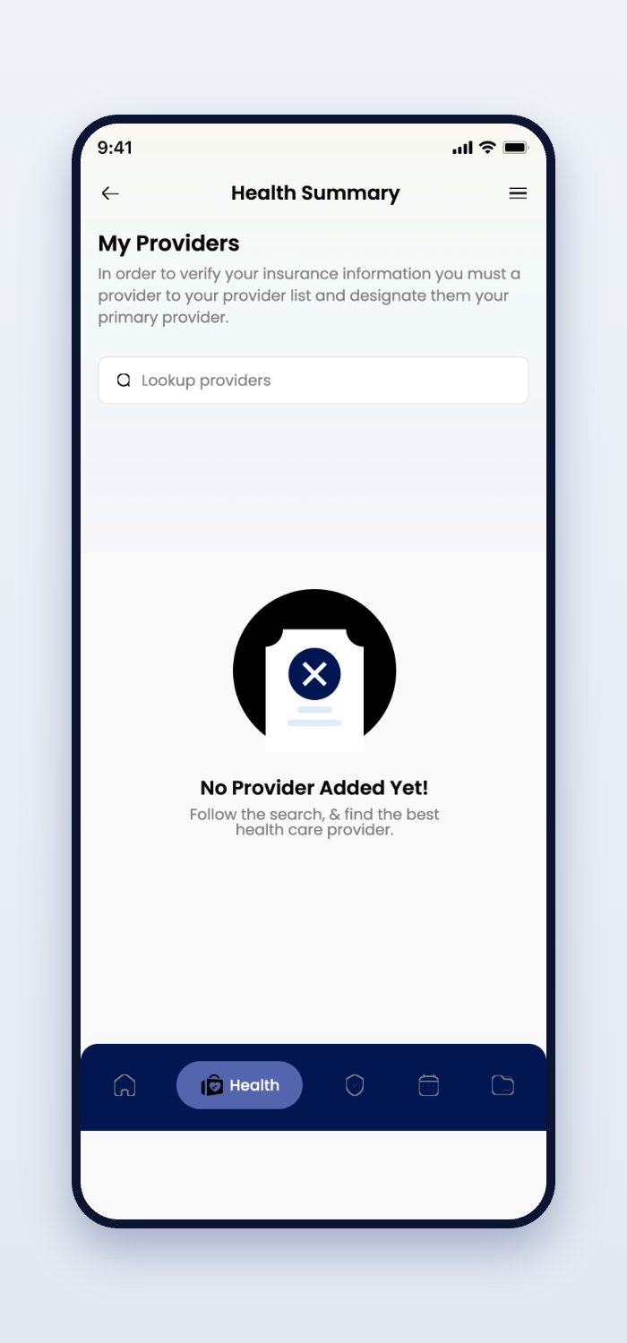 Amaze Health — flow 2